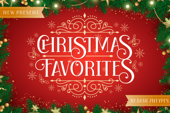 Christmas Favorites: A Festive Display Font for Your Holiday Campaigns