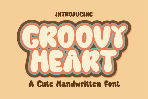 Discover Groovy Heart: A Fun and Versatile Display Font
