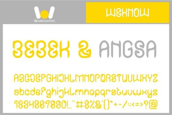 Discovering Bebek and Angsa: A Stylish Display Font for Editorial Design