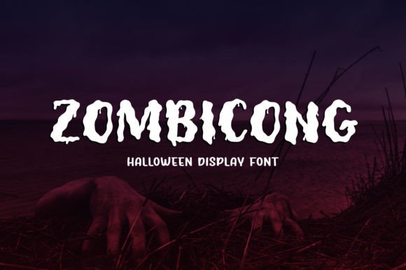Enhance Your Brand with Zombicong: A Spooky Display Font