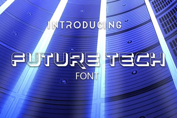 Future Tech: A Bold 3D Display Font for Modern Web Design