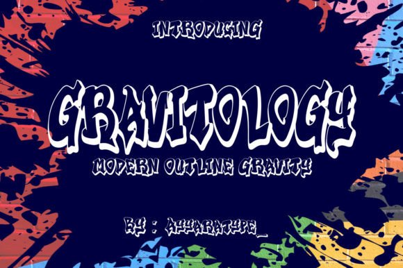 Gravitology: A Cool Graffiti-Style Font for Creative Branding