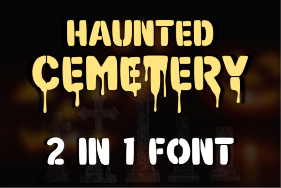 Haunted Cemetery: A Unique Display Font for Creative Web Design