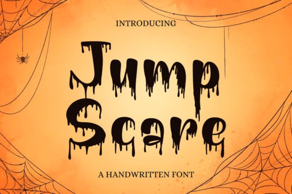 Jump Scare: A Spooky and Stylish Display Font for Marketers