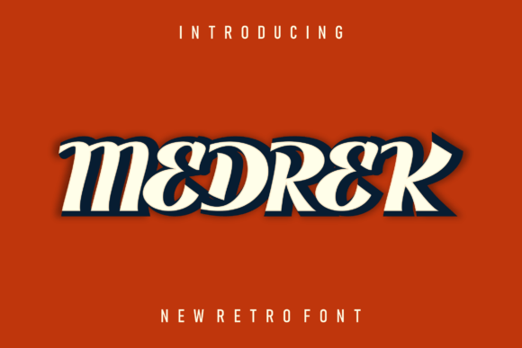 Medrek: A Bold and Distinctive Typeface