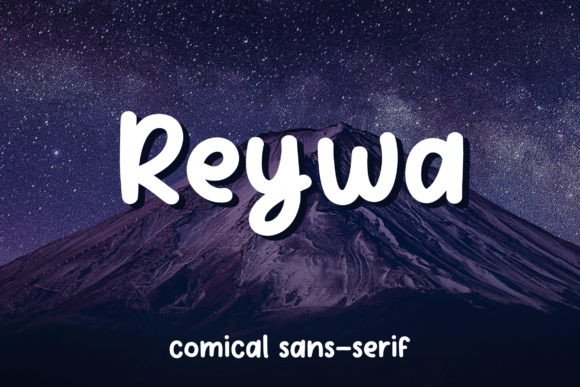 Reywa: A Bold and Rounded Display Font for Modern Web Design