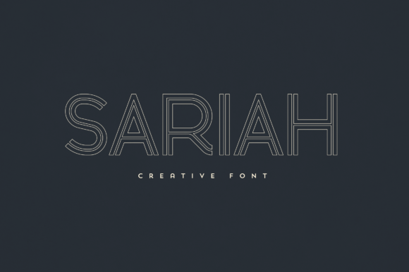 Sariah: A Display Font for Elegant and Consistent Branding