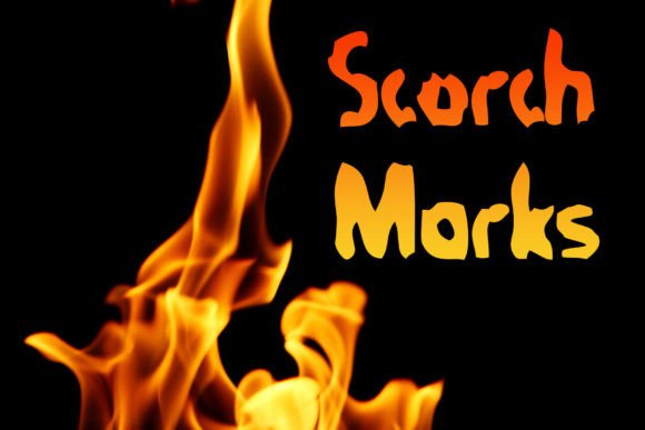 Scorch Marks: The Display Font That Communicates With Sass