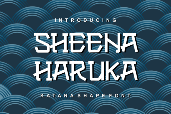 Sheena Haruka: A Unique Font for Bold Campaigns