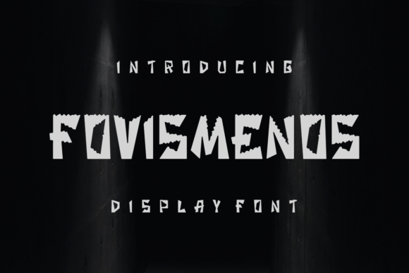 Transform Your Brand with Fovismenos: A Unique Display Font