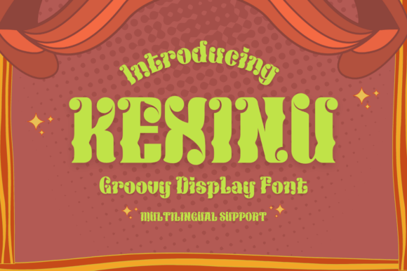 Unleash Creativity with Kexinu: A Bold and Funky Display Font