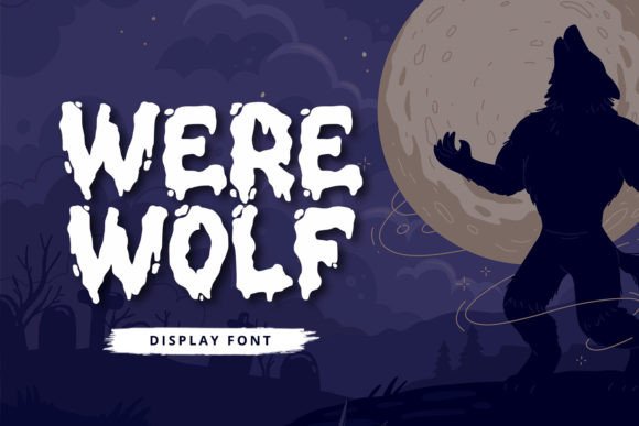 Werewolf Font: A Distinctive Display Typeface for Branding