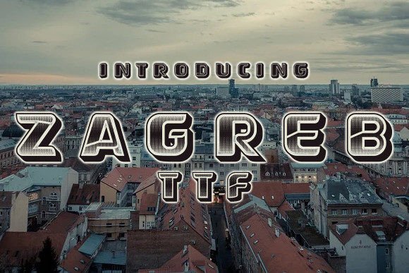 Zagreb: A Display Font Built for Editorial Personality